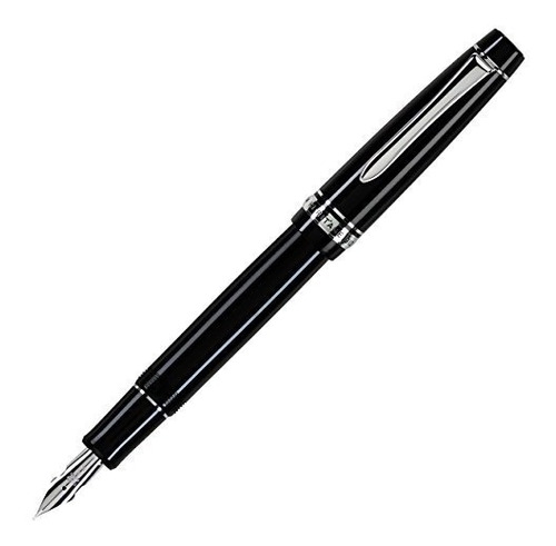 Pilot Custom 912 Fountain Pen Black Barrel Music Nib