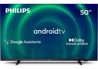 Smart Tv 50'' 4k Uhd Android Tv 50pug7406 Philips