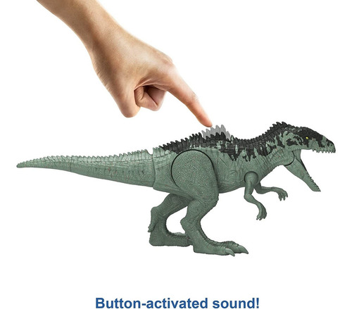 Boneco Dinossauro Com Som Giganotosaurus 30cm Jurassic World
