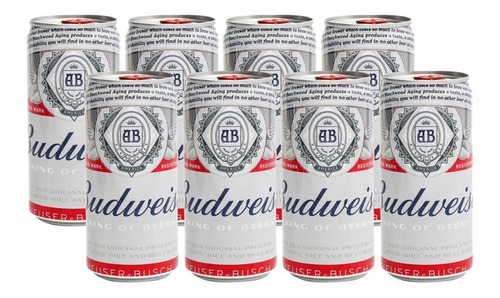 Cerveja Larger Puro Budweiser Fardo 8 Latas 269 Envio 24 H