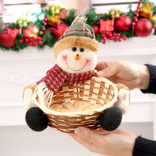 Adorno Navideño, Decoración De Muñecas Muñeco De Nieve