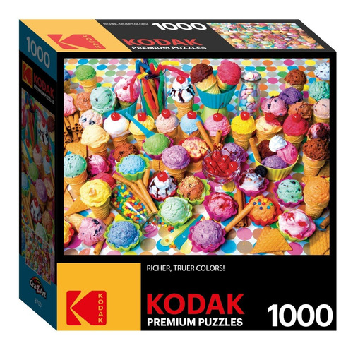 Puzzle 1000 Pzs Kodak Helados Y Colores 417457