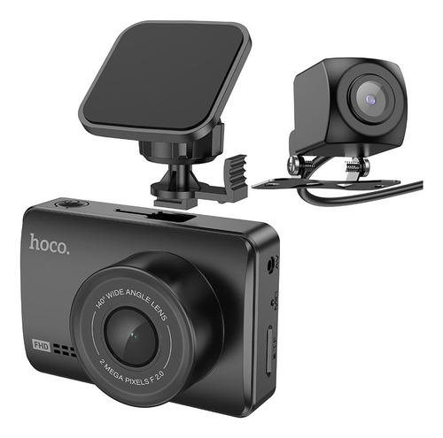 Cámara Auto Dashcam Con Pantalla Full Hd 1080p Wifi Hoco Dv3