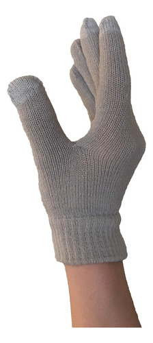 Guantes De Invierno Simples Para Pantalla Táctil De Punto Su