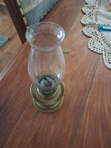 Lampara Antigua.kerosene Inglesa Tubo Sano (Usado)