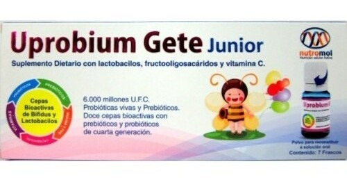 Uprobium Gete Junior X 7 Frasco - Unidad a $117500