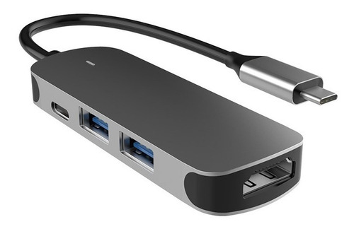 Hub Usb C 4 En 1 (hdmi, Usb 2.0, Usb 3.0, Usb C) Mac Android