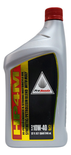 Aceite Hp4m Semi Sintético 10w40 Honda-oil X 1lt Tuamoto