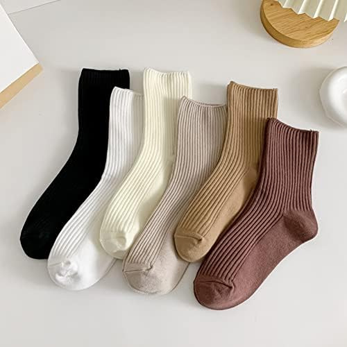Calcetines De Mujer Calcetines De Algodón De Colores Neutros