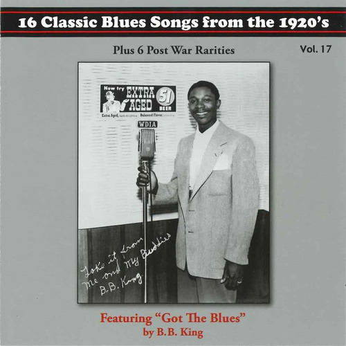 Cd:16 Canciones Clásicas De Blues De La Década De 1920, Vol.