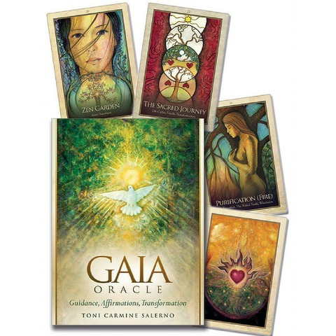 Cartas Oraculo Gaia Oracle Cards - Toni Carmine - Scarabeo