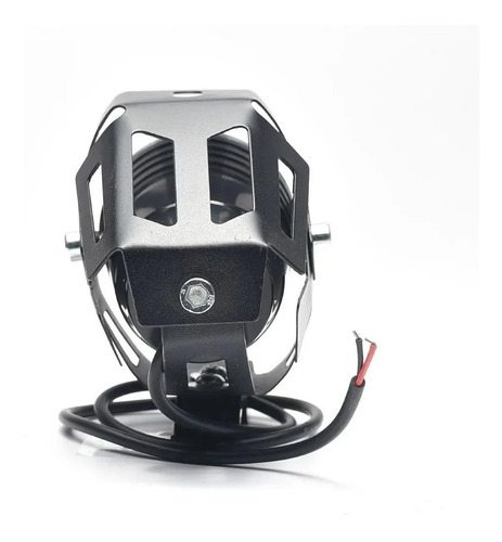 Imagen 4 de 7 de Faro Cree Led Lupa Auxiliar Moto 12v Carcaza