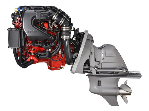 Motor Volvo Penta 4.3 V6 280hp + Rabeta Sx P/ Barco Lancha
