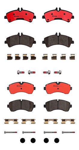 Set Completo Balatas Ceramica V250 2.0l L4 17/19