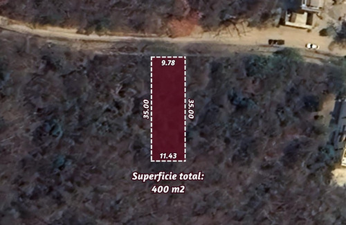 Terreno Unifamiliar De 400m2, En Venta, Sector E, Huatulco