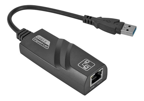 Adaptador De Red Usb 3.0 A Gigabit/ethernet/rj45 Tda Lince