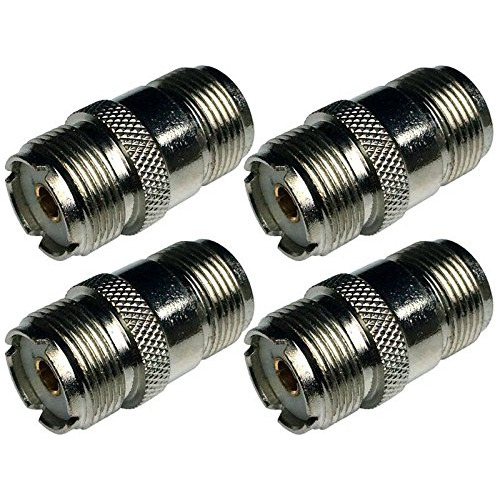 4 unidades Cess N-type Hembra A Uhf (so-239) Hembra Coaxial