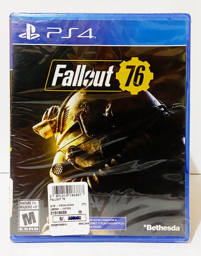 Fallout 76 Juego Ps4 Nuevo Y Sellado