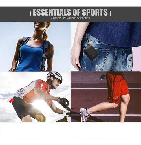 Funda Protectora De Silicona Suave, Impermeable, A Prueba De Golpes, Funda Protectora Para Auriculares AirPods Con Hebilla