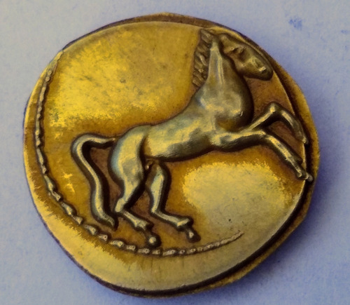 Moneda Egipcia, Estatera Oro, Nectanebo Ii, Siglo Iv A.c. Jp