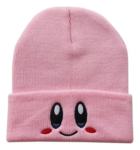 Gorro De Invierno Kwaii Calentito Rosado Moda Anime