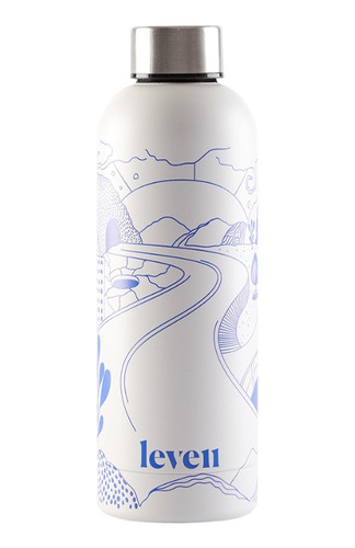Imagen 1 de 3 de Botella De Agua Térmica Deportiva Acero Inoxidable 500 Ml
