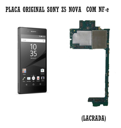 Placa Original P/ Sony Xperia Z5 E66 C/ Nf-e Pronta Entrega 