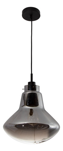 Lámpara Colgante Lumimexico H8324-1 Ahumado Mate E27 60w 1 Luz