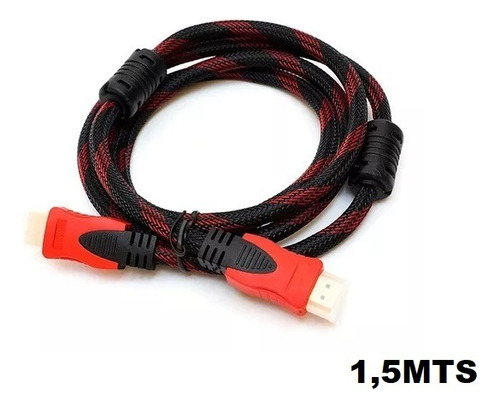 Cable Hdmi 1.5 Metros Full Hd 1080p 3d Ps3 Xbox Dvd Tv