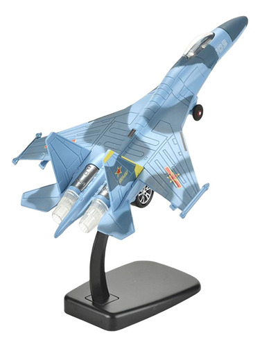 Maqueta De Avión De Combate Su35 De Aleación A Escala 1/100