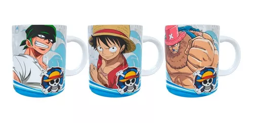 Caneca Anime One Piece Personagens