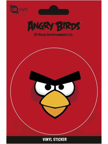 Lote De 50 Stickers Angry Bird Red Ideal Para Regalos