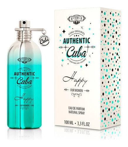 Perfume Cuba Authentic Happy For Women Edp 100ml Original