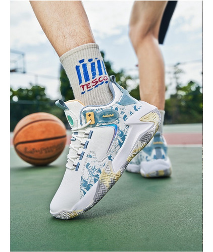 Zapatillas De Baloncesto Antideslizantes Y Transpirables