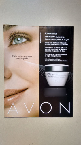 Catálogo Da Avon Beleza Renew Creme Maquiagem U939 (Usado)