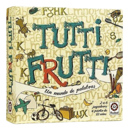 Juego De Mesa Tutti Frutti Ruibal