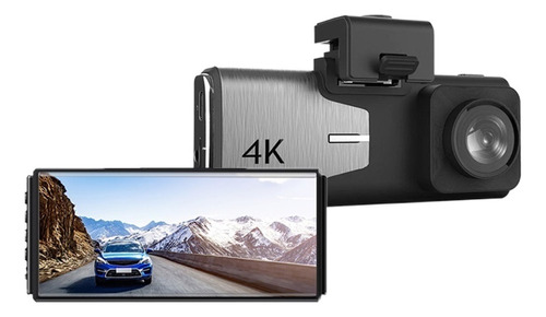 Grabador De Vídeo 4k Dash Cam Wifi Smart 4 Ips 2160p 2 Gps