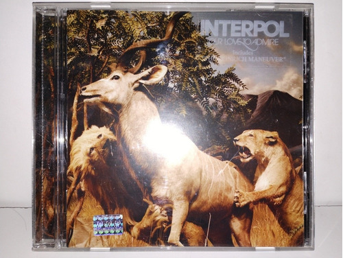 Interpol Cd Our Love To Admire Excelente 