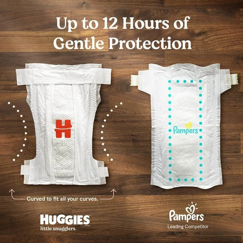 Huggies Little Snugglers Recien Nacido, 76 Unidades