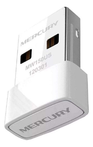 Adaptador Inalambrico Nano Usb 2.0 Mercusys N150 Mw150us