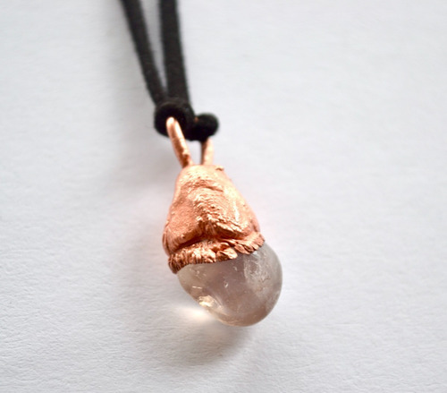 Imagen 3 de 5 de Collar Tauro - Cuarzo Rosa, Piedra Natural Del Amor, Regalo