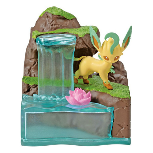 Figura Pokemon World 2 Leafeon Re-ment Japon Anime Nintendo