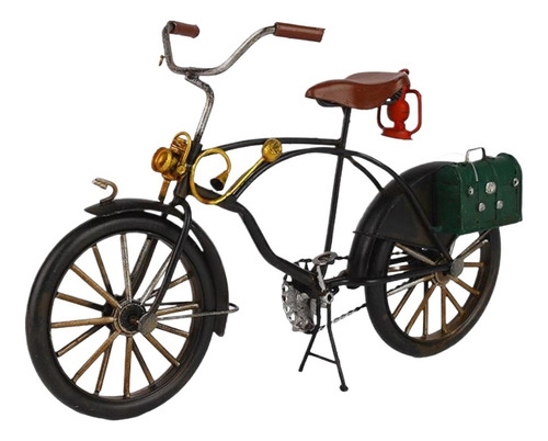 S Figuras Creativas De Estatua De Bicicleta De Metal,