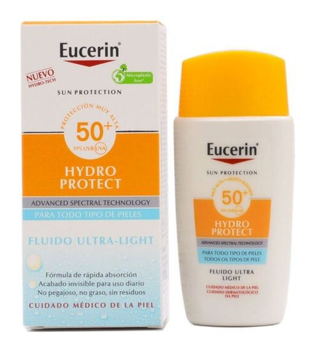 Eucerin Hydro Protect Spf50 Fluido Ultra Ligero 50ml 