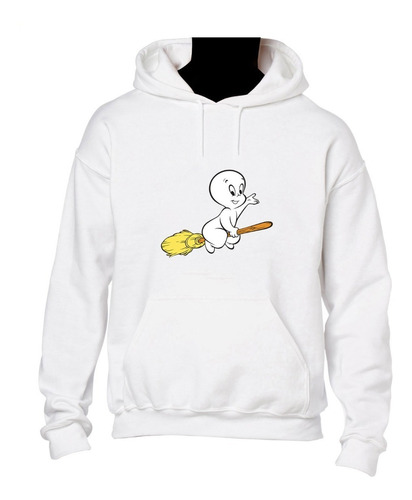 Buso Buzo Unisex Casper Fantasma Personalizado 