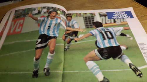 Revista El Grafico Nº 3899 1994 Seleccion Caniggia Diego Gol