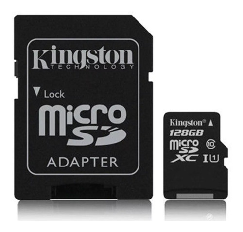 Tarjeta de memoria micro SD C10 de 128 GB de Kingston