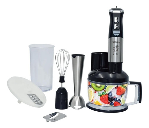 Set Mini Pimer Batidor Picador Moledora 1500w Haeger Hg-299 