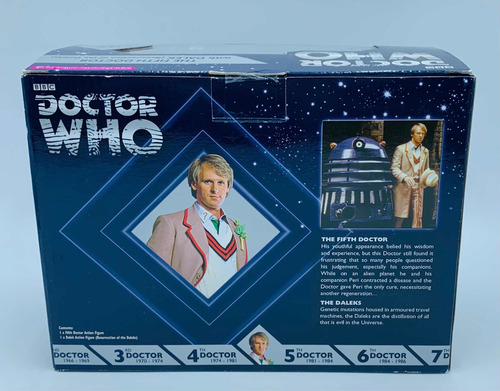 ### Character Doctor Who The Fifth Doctor With Dalek Bbc ###