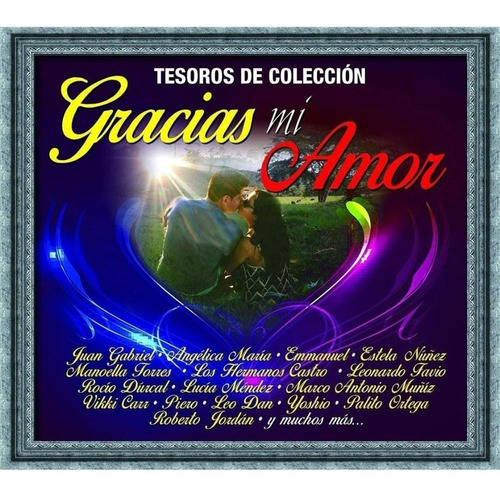 Tesoros De Coleccion Gracias Mi Amor (juan Gabriel Emmanuel)